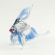 Blown Glass Fish Figure Red in Glass Figurines Sea Life Creatures category