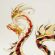 Brown Glass Dragon Figurine in Glass Figurines Wild  Animals category