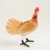 Glass Hen in Glass Figurines Birds category