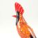 Glass Bird Cardinal Figurine in Glass Figurines Birds category