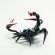 Scorpion Figurine in Glass Figurines Insects category