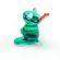 Princess Frog Glass Figurine in Glass Figurines Miniature Figurines category