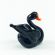 Glass Swan Small Figurre in Glass Figurines Miniature Figurines category