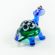 Small  Green Turtle in Glass Figurines Miniature Figurines category