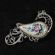 Enamel Brooch Firebird in Finift Jewelry Brooches category