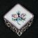 Summer Evening in Finift Jewelry Brooches category