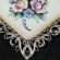 Summer Evening Beige in Finift Jewelry Brooches category