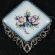 Summer Evening Blue in Finift Jewelry Brooches category
