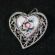 Enamel Brooch Leaf Lilac in Finift Jewelry Brooches category