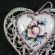 Enamel Brooch Leaf Lilac in Finift Jewelry Brooches category