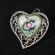 Enamel Brooch Leaf Green in Finift Jewelry Brooches category