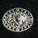 Finift White Brooch Gems in Finift Jewelry Brooches category