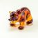 Glass Bear Figure in Glass Figurines Wild  Animals category