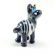 Glass Black Zebra Figurine in Glass Figurines Wild  Animals category