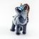 Glass Black Zebra Figurine in Glass Figurines Wild  Animals category