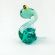 Glass Green Dragon Figurine in Glass Figurines Wild  Animals category