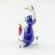 Glass Blue Rabbit in Glass Figurines Wild  Animals category