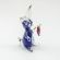 Glass Blue Rabbit in Glass Figurines Wild  Animals category