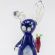 Glass Blue Rabbit in Glass Figurines Wild  Animals category