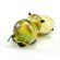 Beige Glass Hippo in Glass Figurines Wild  Animals category