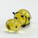 Beige Glass Hippo in Glass Figurines Wild  Animals category