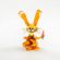 Glass Rabbit Brown Figurine in Glass Figurines Wild  Animals category