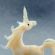 Glass Unicorn Figurine White in Glass Figurines Wild  Animals category