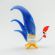 Glass Brave Rooster in Glass Figurines Birds category