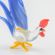 Glass Brave Rooster in Glass Figurines Birds category