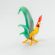 Glass Green Rooster in Glass Figurines Birds category