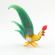 Glass Green Rooster in Glass Figurines Birds category