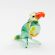 Glass Parrot Figure in Glass Figurines Birds category