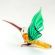 Green Hummingbird in Glass Figurines Birds category