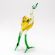 Glass Heron Figurine in Glass Figurines Birds category