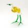 Glass Heron Figurine in Glass Figurines Birds category
