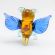 Glass Owl Figurine in Glass Figurines Birds category