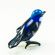 Blue Tomtit Glass Figure in Glass Figurines Birds category