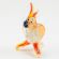 Glass Beige Parrot in Glass Figurines Birds category