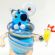Cat Pirate with Bird in Glass Figurines Cats category