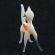 White  Cat with Bow Glass Figurine in Glass Figurines Cats category