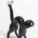 Cat and White Mouse in Glass Figurines Cats category