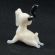 Glass Small White Dog in Glass Figurines Dogs category