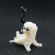 Glass Small White Dog in Glass Figurines Dogs category