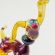 Glass Brown Doggy in Glass Figurines Dogs category