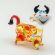 Glass Little Red Bull in Glass Figurines Farm Animals category