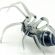 Glass Spider Figurine in Glass Figurines Insects category