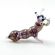 Glass Caterpilar Miniature in Glass Figurines Insects category