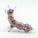 Glass Caterpilar Miniature in Glass Figurines Insects category