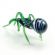 Glass Black Spider in Glass Figurines Insects category