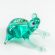 Glass Frog Miniature in Glass Figurines Reptiles category